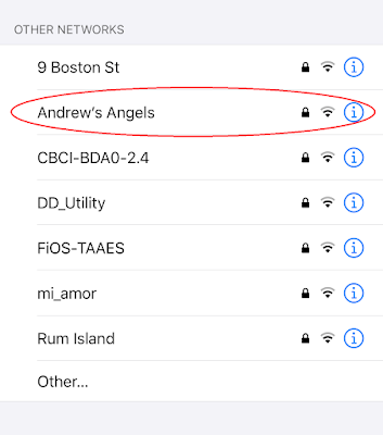 Network name: Andrew's Angels