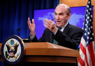 El enviado especial de EE.UU. para Venezuela, Elliott Abrams, dijo ayer que su Gobierno está presionando a China y a empresas petroleras de todo el mundo para que corten lazos económicos con el presidente venezolano, Nicolás Maduro.