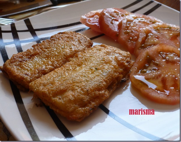 pencas de acelga rellenas y fritas, racion1 copia