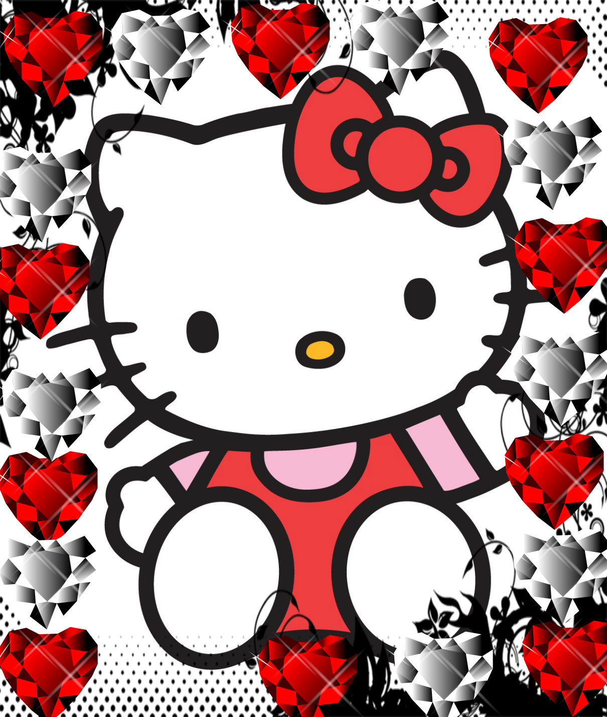 Gambar Doodle Hello Kitty Populer Dan