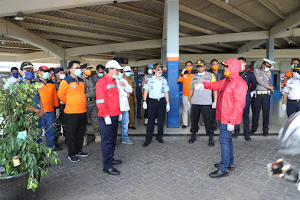 Giat Pemerintah Kabupaten Lampung Selatan Penyemprotan Guna Membasmi Mata Rantai Covid - 19