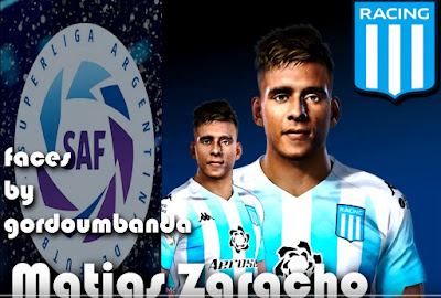 PES 2020 Faces Matías Zaracho by Gordoumbanda