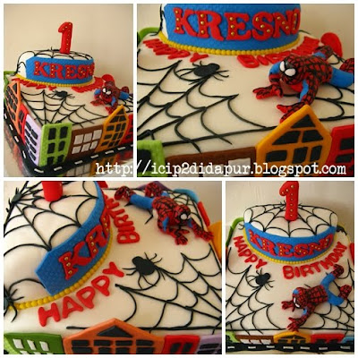 Spiderman Birthday Cakes on Spiderman Birthday Cake