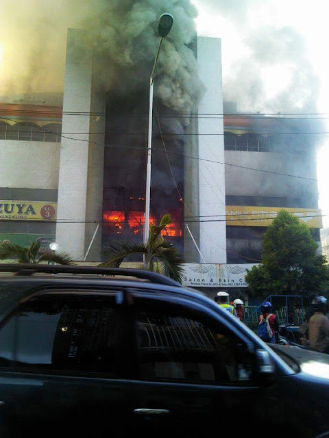 Medan Plaza Terbakar 