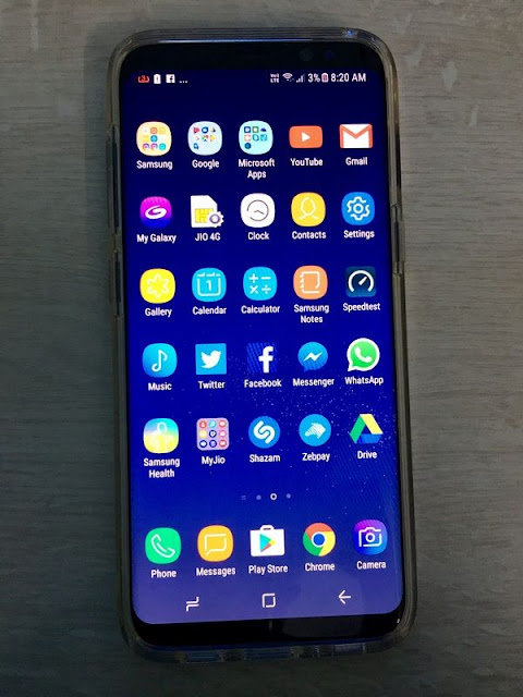 Samsung Galaxy S8 Front