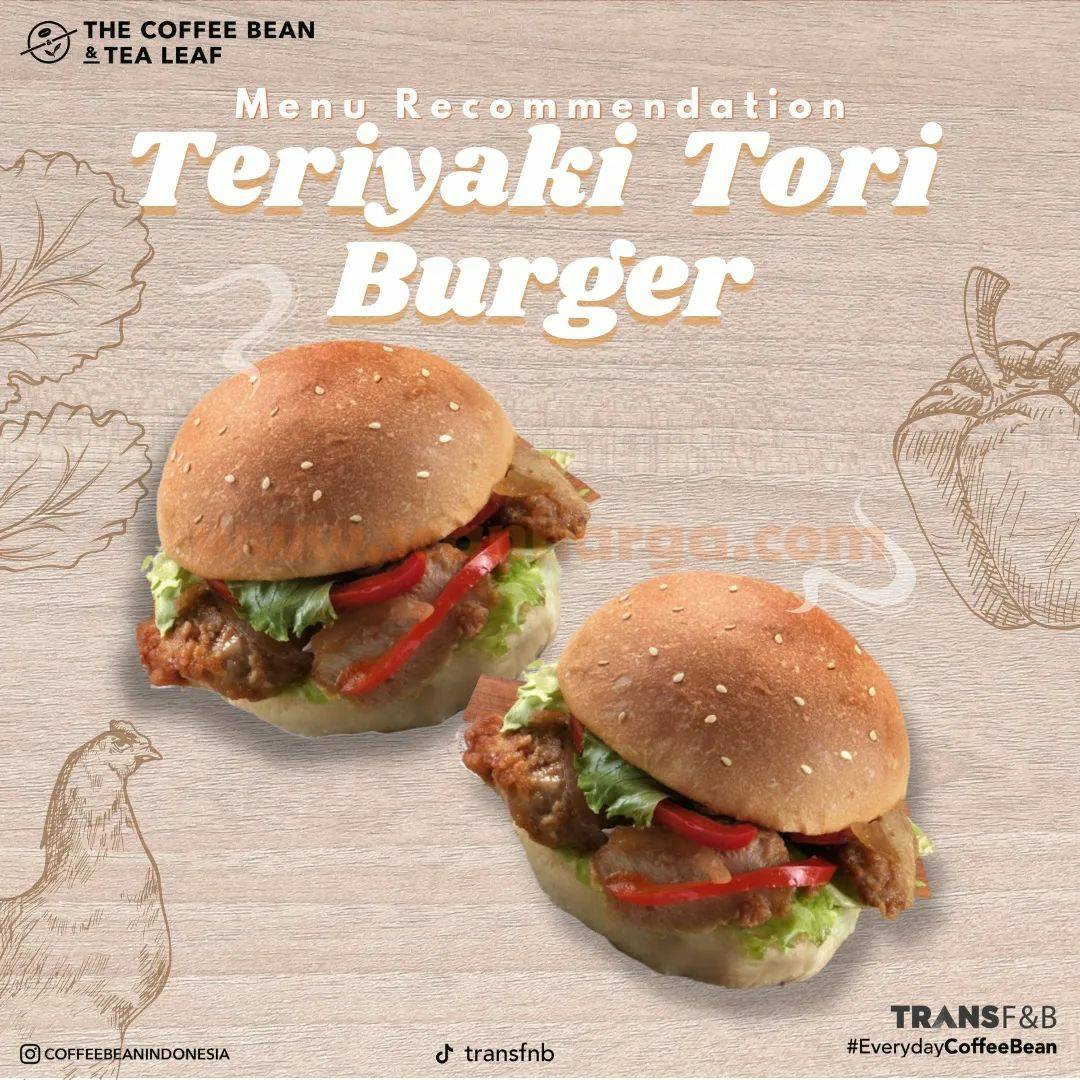 The Coffee Bean Teriyaki Tori Burger - Harga Spesial hanya Rp. 71RB
