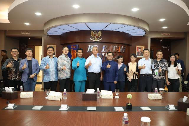 Bahas Peluang Investasi dan Kerjasama, Delegasi Kementerian Ekonomi Taiwan Kunjungi BP Batam