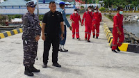 Danlantamal VIII Pastikan Keamanan Pelabuhan Munte Sebelum Kedatangan RI 1