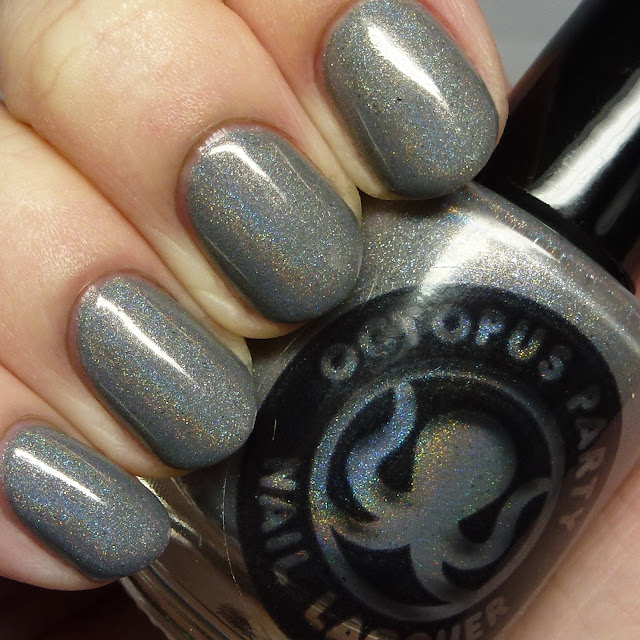 Octopus Party Nail Lacquer Steel Wolf