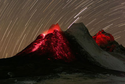 Gambar gunung berapi