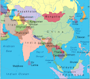 Mapa de Asia Imagen. Located primarily in the eastern and northern . (mapa de asia imagen)