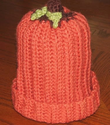  Crochet Little Pumpkin Hat