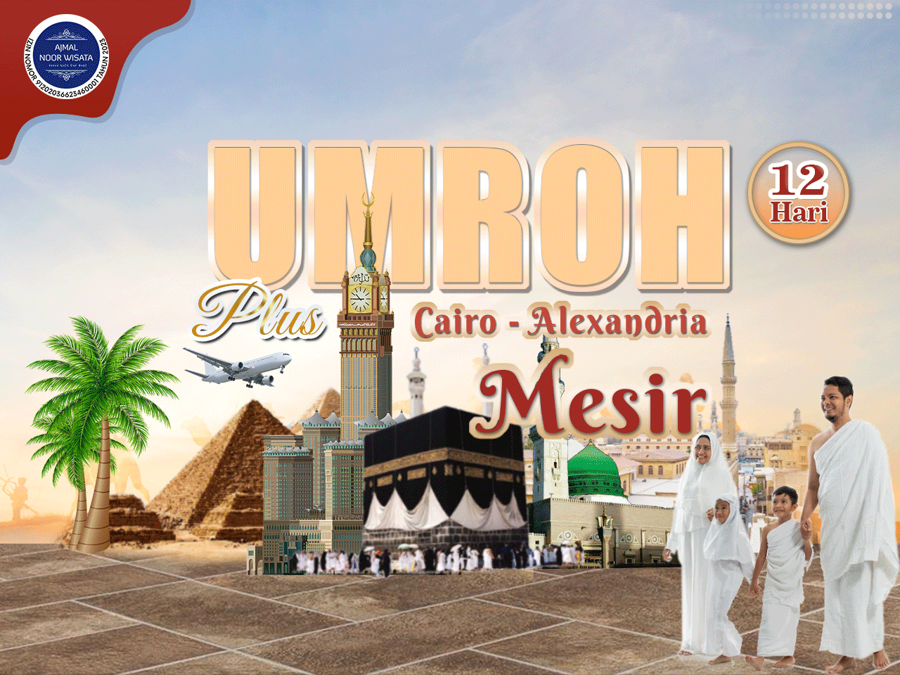 Paket Umroh Plus Cairo Mesir 2024-2025