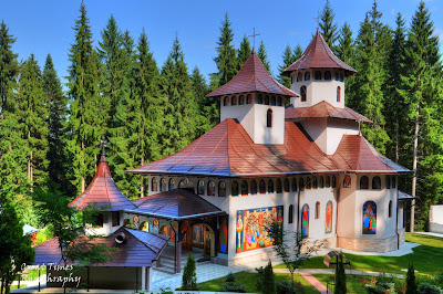 Sihastria Raraului Monastery, Manastirea Sihastria Rarau, Orthodox, Romania, 