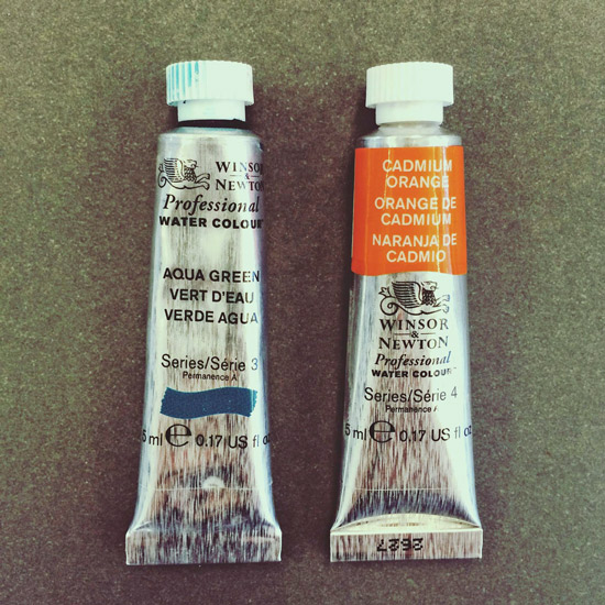 Making a Mark Reviews: Winsor & Newton change watercolour paint