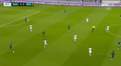 الشوط الثاني مباراة السعودية وبوليفيا بث مباشر