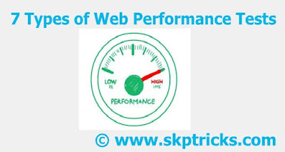 7 Types of Web Performance Tests