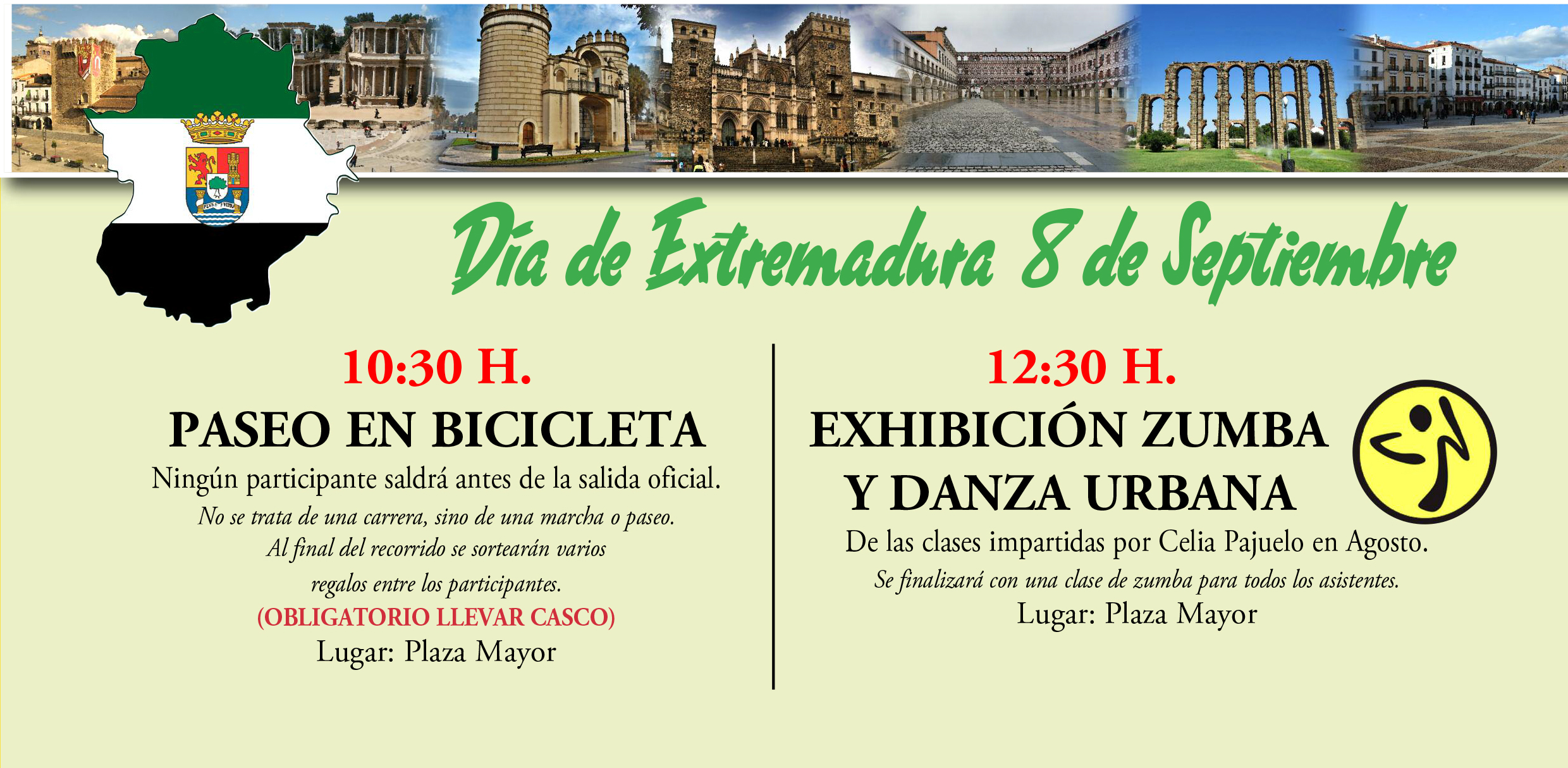Dia De Extremadura 2023 Actividades para el Día de Extremadura - Ayuntamiento de Guadiana