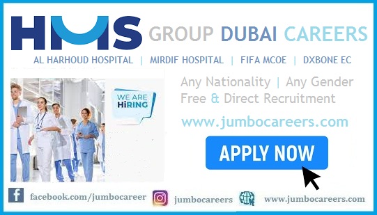 Health & Medical Services Group Dubai Job Vacancies 2023, Nurse Jobs in Dubai 2023