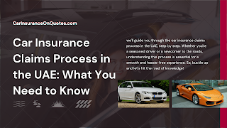 Car Insurance Claims Process in the UAE