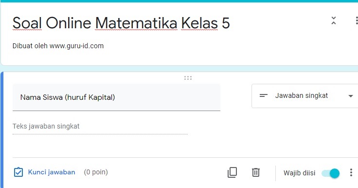 Soal Online Matematika Kelas 5 Semester 2 Terbaru 2020 Beragam Informasi