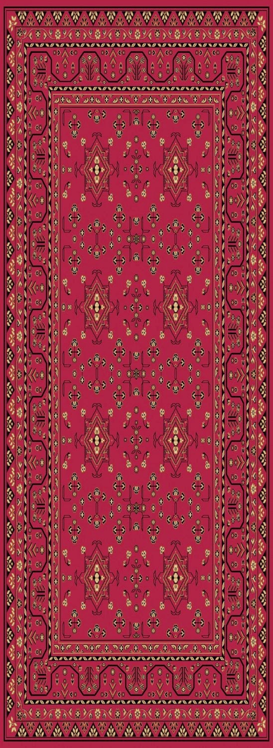Classical 06 Red Traditional Rug By Plantation Rugs Hadfields