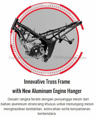 Rangka Truss Frame Baru dengan Aluminium Engine Hanger