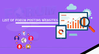 List of Forum Posting websites