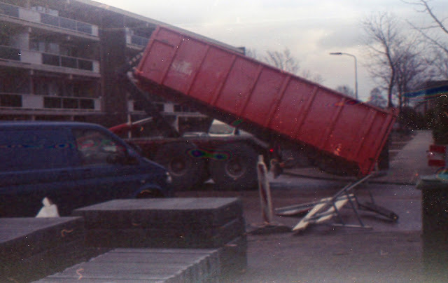 Werzaamheden in Zevenaar, Zonnemaat, januari 2018. Agfa Silette -LK met verlopen Kodacolor VR 400 Plus. Foto: Robert van der Kroft