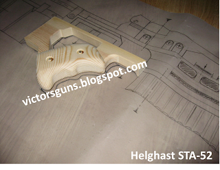 Pic.2 - Building the STA-52 Wooden Assault Rifle Display Model  