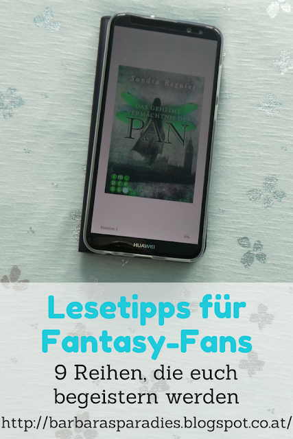 Lesetipps für Fantasy-Fans: 9 Reihen, die euch begeistern werden - Pan-Trilogie von Sandra Regnier