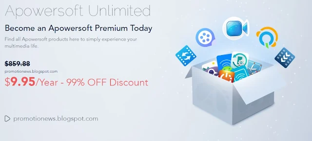 Apowersoft Unlimited vip account discount promo codes