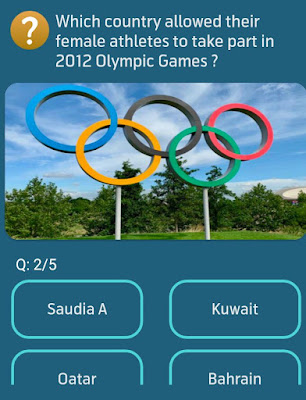 Which country allowed their female athletes to take part in 2012 Olympic Games?