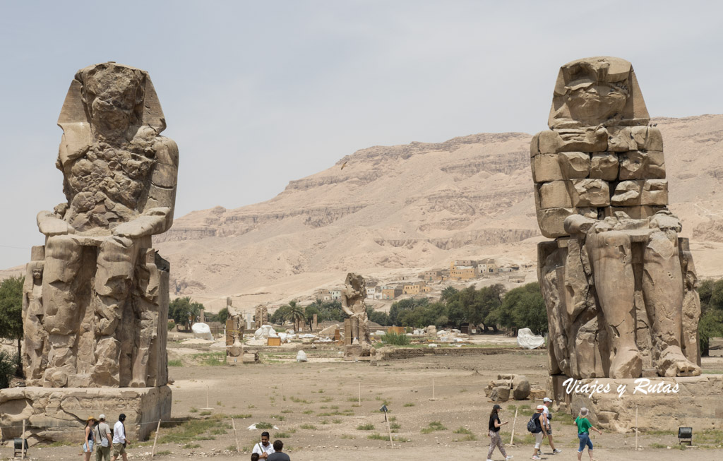 Colosos de Memnon, Egipto