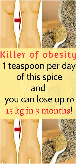 Killer of Obesity – 1 Teaspoon Per Day of This Spice and You Can Lose Up to 15 kg in 3 Months!