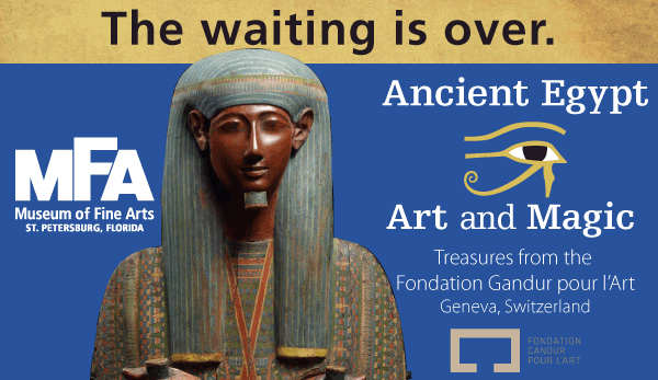 Magic of ancient Egypt transforms the Museum of Fine Arts, St. Petersburg, Florida