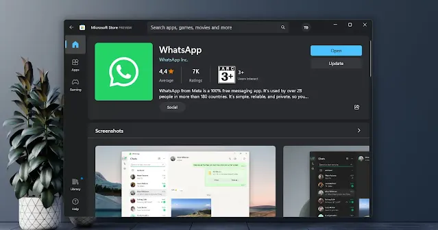 Cara Update WhatsApp di Laptop Windows 10/11