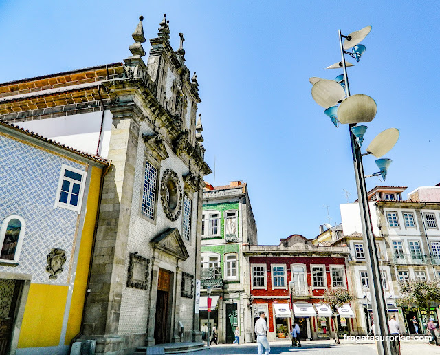 Igreja do Pilar em Braga, Portugal