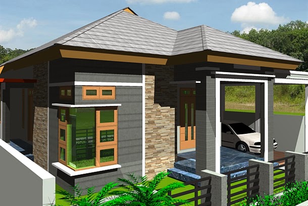 Bentuk Teras Rumah Yang Indah Dan Asri Desain Rumah 