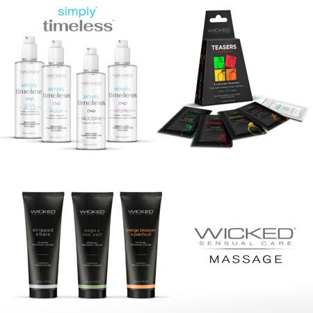 Couples Intimacy with Wicked Sensual Care Products