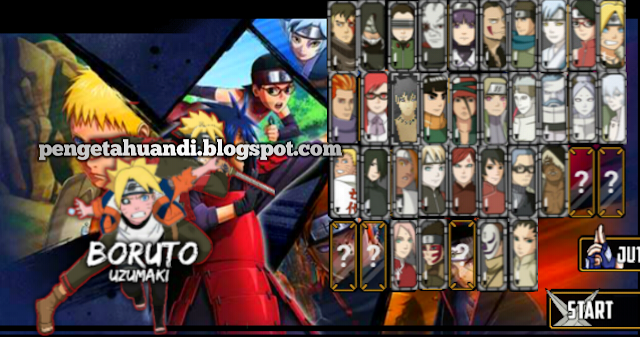 Naruto Senki Mod Boruto Terbaru