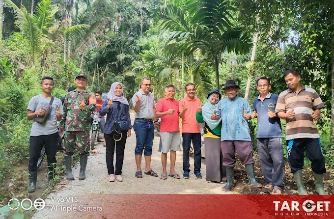 Babinsa Bersama Kadis Pariwisata dan Pokdarwis Kembangkan Wisata Alam Air Terjun Duo Bidadari