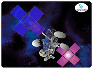 new viasat satellite - visat-1,, 