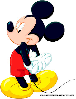 Imagen de dibujo de Mickey para imprimir