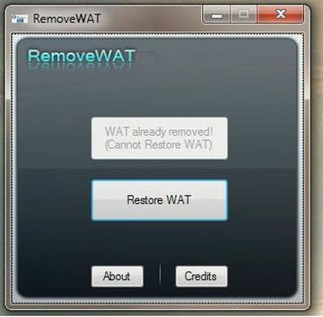 Remove WAT