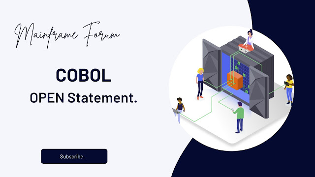 OPEN Statement in COBOL