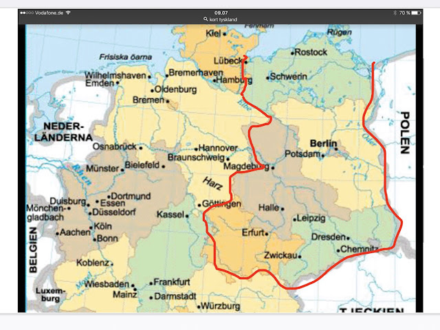 Kort Over Tidligere øSttyskland Kort Over Tidligere østtyskland | stoffeerderijrozendal Kort Over Tidligere øSttyskland