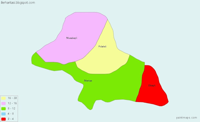 kilis harita grafiği