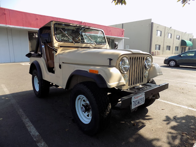 1983 Jeep CJ-5- Before work was done at Almost Everything Autobody