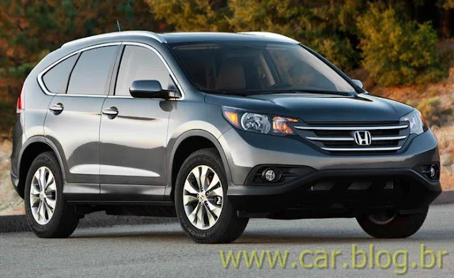 Novo Honda CR-V 2012 - cinza